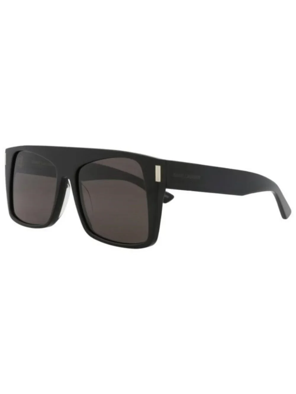 New Saint Laurent Womens Square/Rectangle Black Black Black Fashion Designer Sun